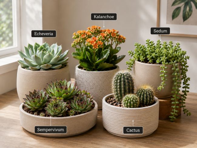 Cactus e succulente