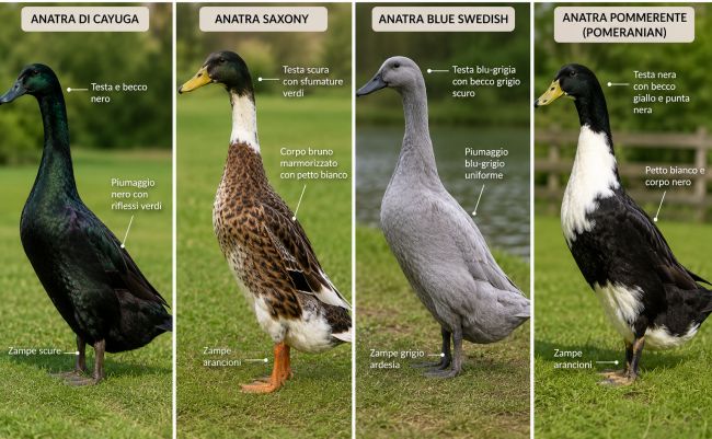Razze di Anatre