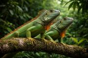 Iguana Verde: Alimentazione, Cura e Gestione Ottimale