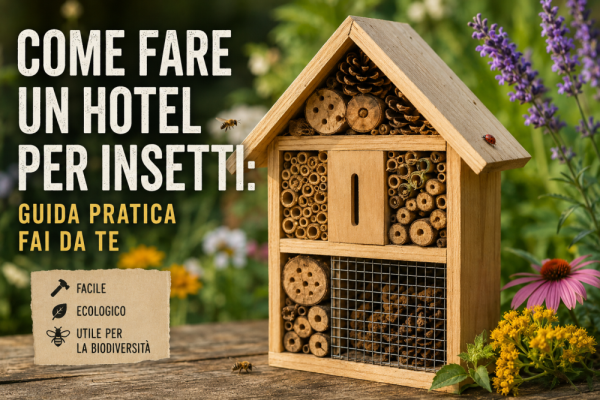 Come fare un hotel per insetti: guida pratica fai da te