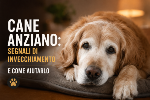 Cane anziano: segnali di invecchiamento e come aiutarlo