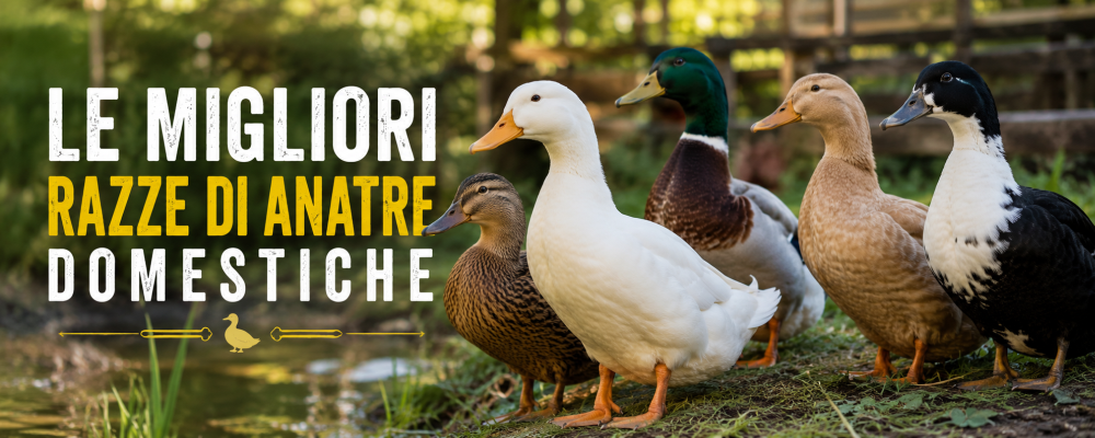 Anatre in Giardino: Le migliori razze di anatre domestiche