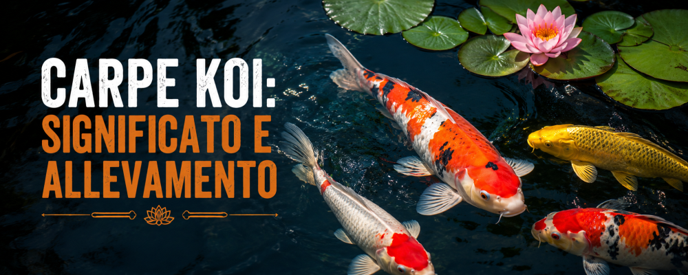 Carpe koi: significato e allevamento