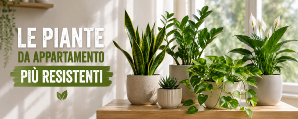 Piante in appartamento: Ecco le piante resistenti e facili da gestire