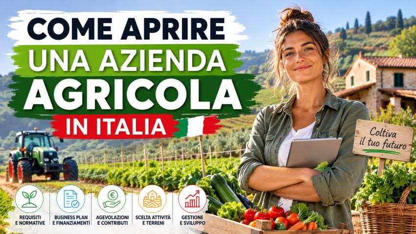 Come aprire una azienda agricola in Italia